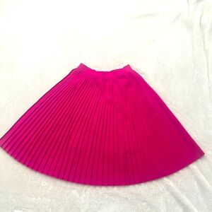 Pleated Pink Skirt